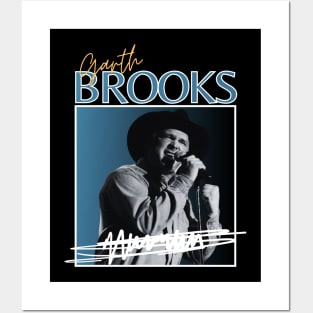 Garth brooks///original retro Posters and Art